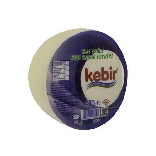 KEBİR TAM YAĞLI TAZE KAŞAR PEYNİRİ 400 GR