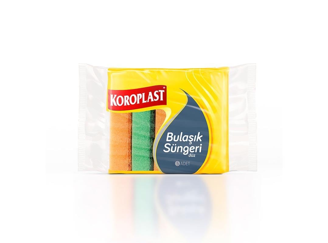 KOROPLAST BULAŞIK SÜNGERİ 5Lİ 