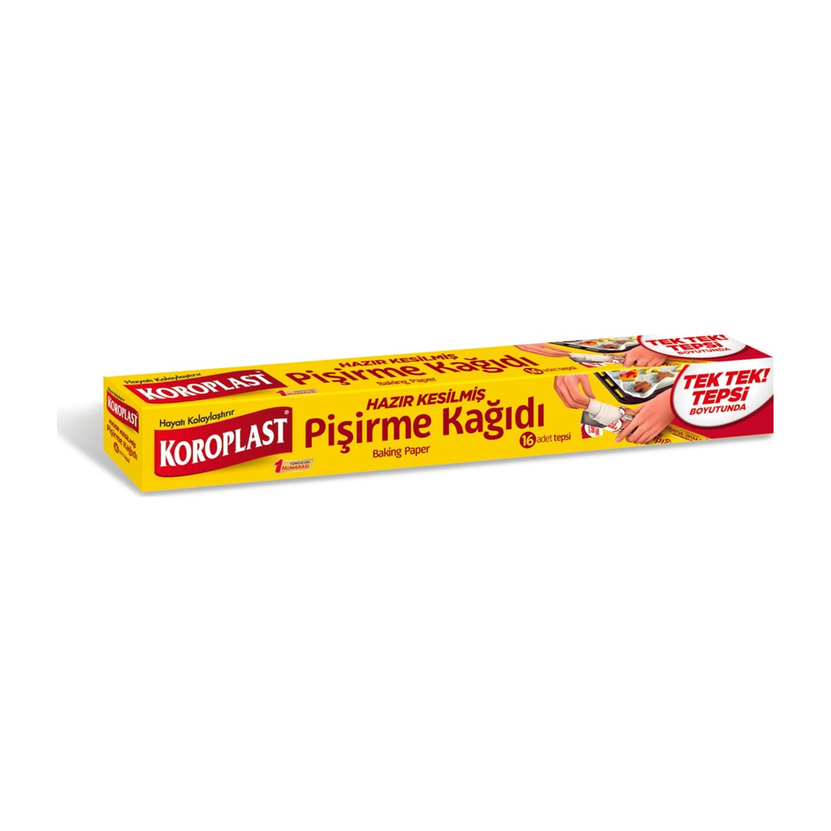 KOROPLAST PİŞİRME KAĞIDI 16 LI