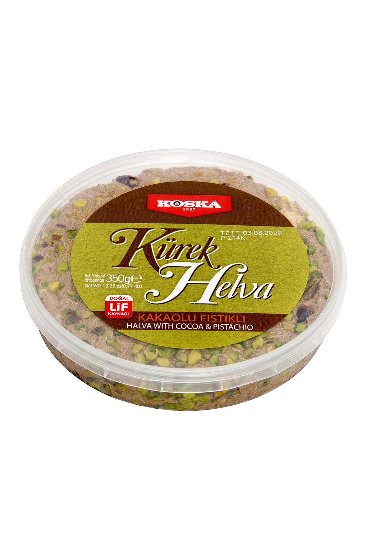 KOSKA KÜREK HELVASI KAKAO FISTIKLI 350 GR.