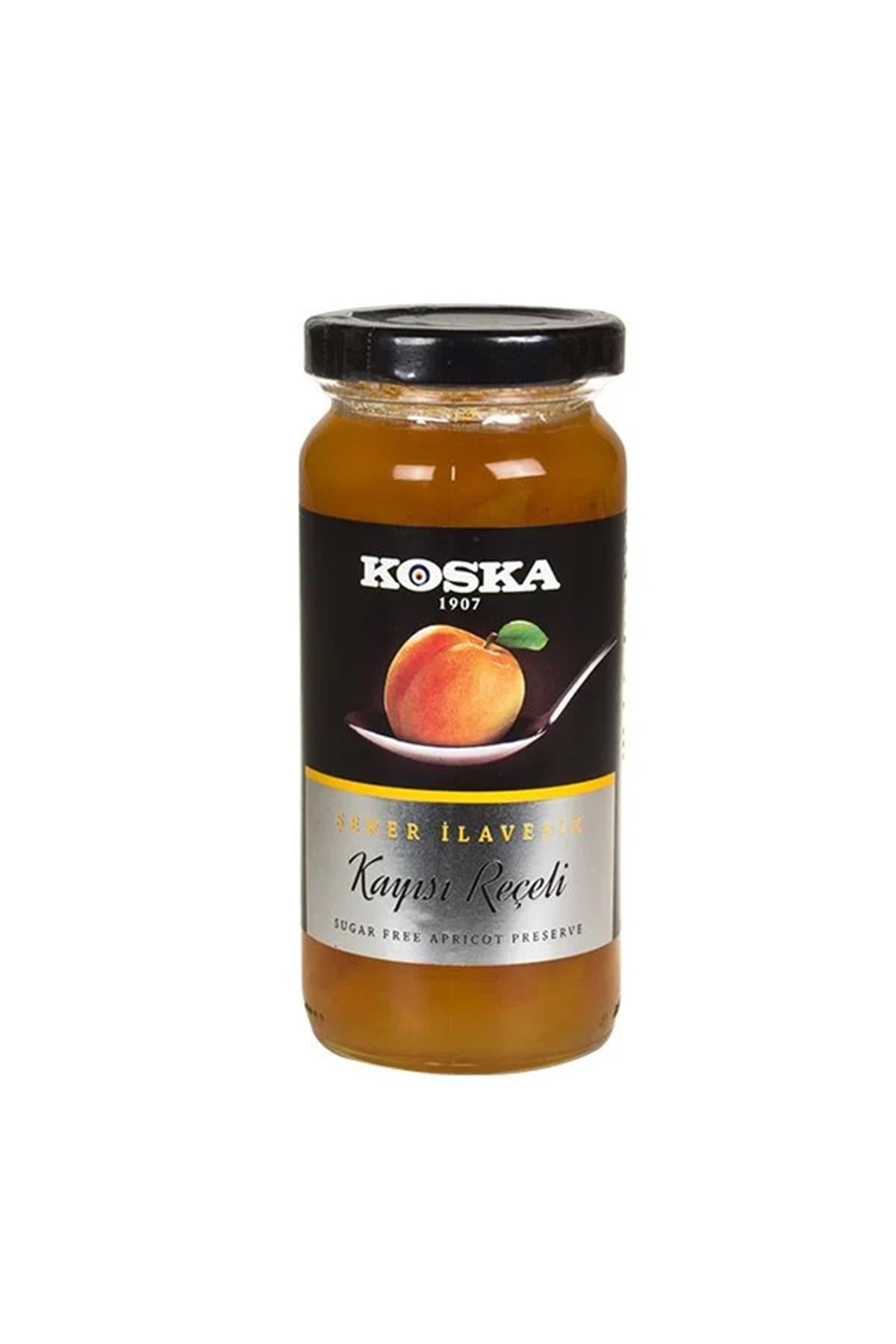 KOSKA ŞEKER İLAVESİZ KAYISI REÇELİ