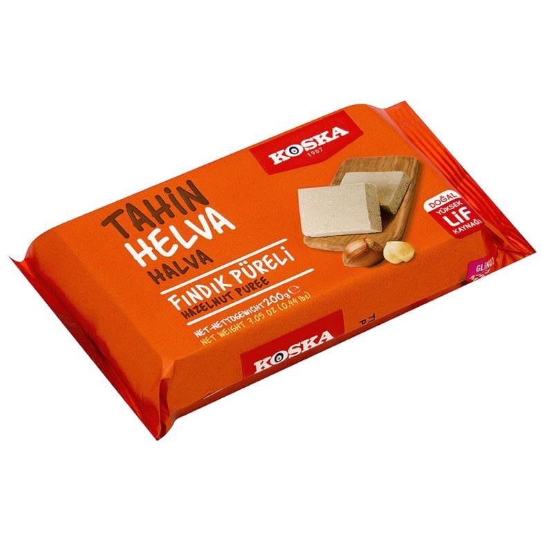 KOSKA TAHİN HELVA FINDIK PÜRELİ 200 GR