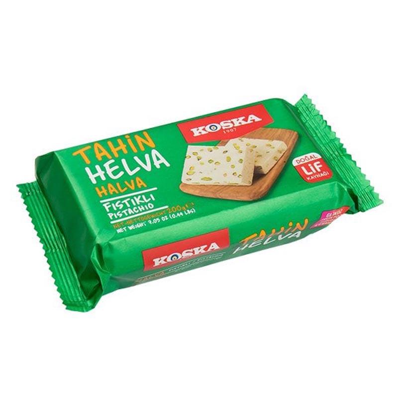 KOSKA TAHİN HELVA FISTIKLI 200 G