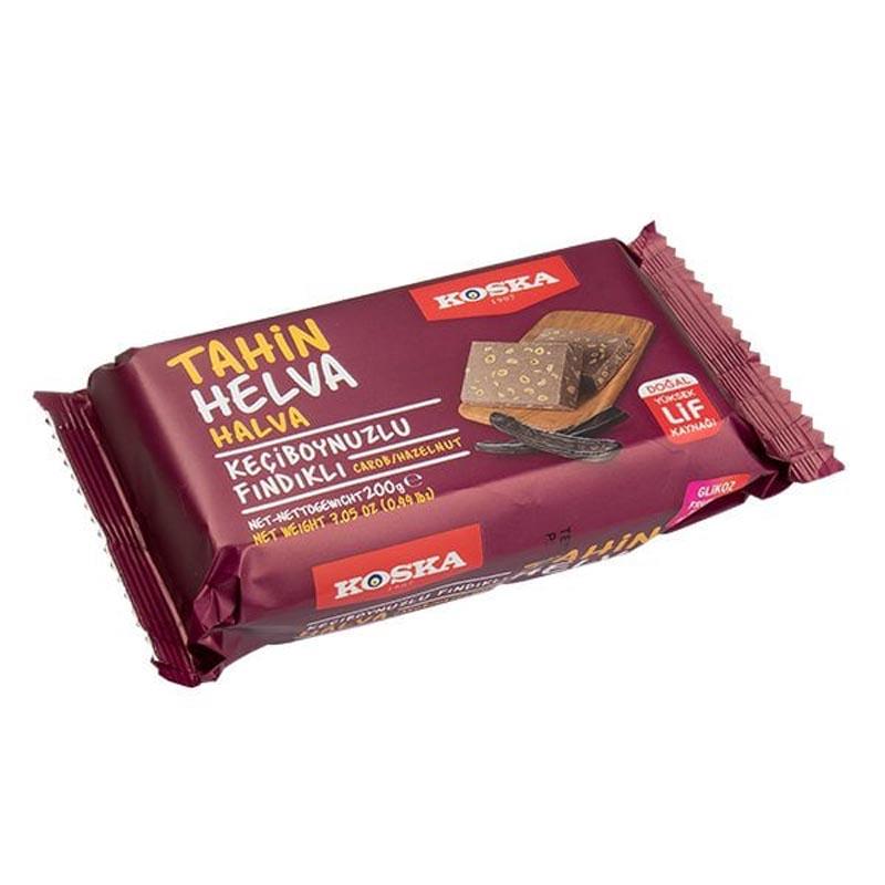 KOSKA TAHİN HELVA KEÇİBOYNUZLU FINDIKLI 200 G