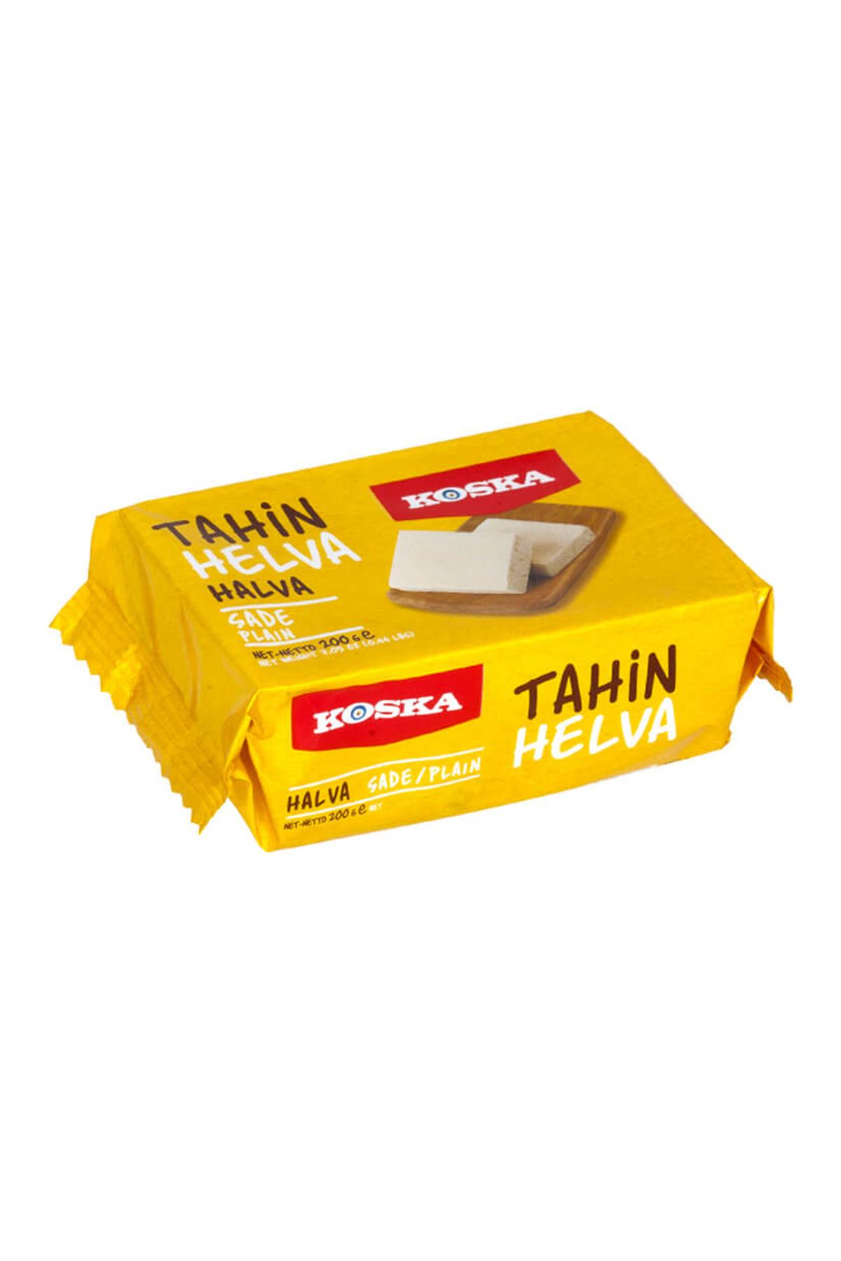 KOSKA TAHİN HELVA SADE 200 G