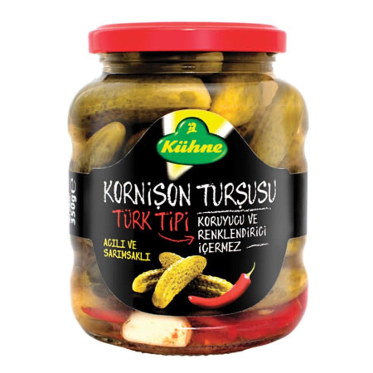 KUHNE KORNİŞON TURŞU TÜRK TİPİ 350GR