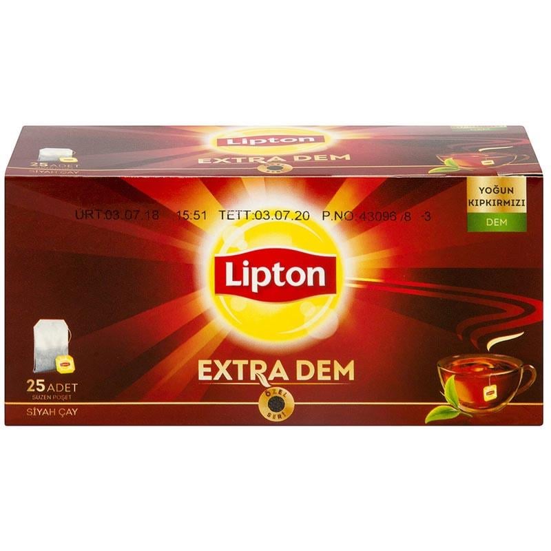 LİPTON EXTRA DEM 25'Lİ SALLAMA ÇAY 52,5