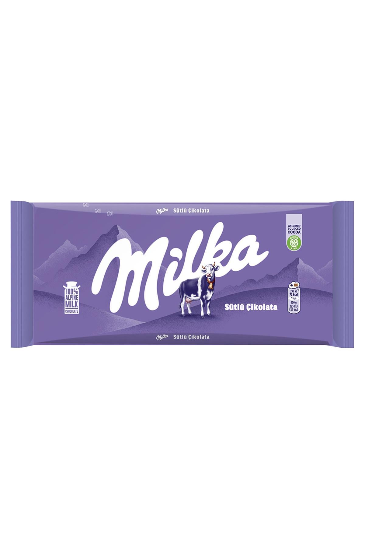 MİLKA SÜTLÜ ÇİKOLATA 80GR
