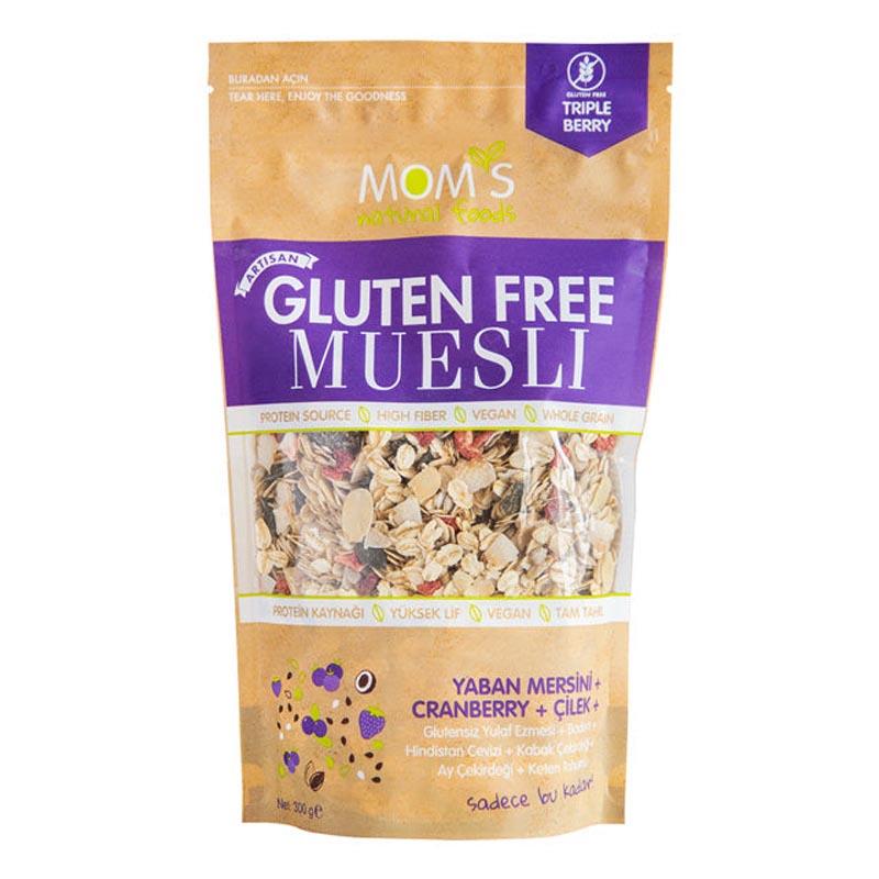 MOMS NAT. MUSLİ YAB.MER. CRANBER. ÇİLEK 300 GR