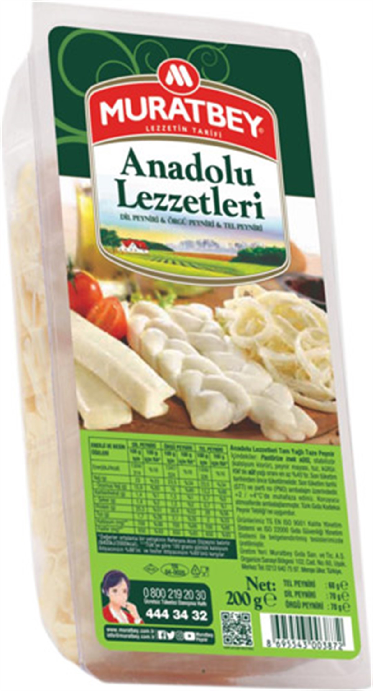 MURATBEY ANADOLU LEZZETLERİ 200 GR