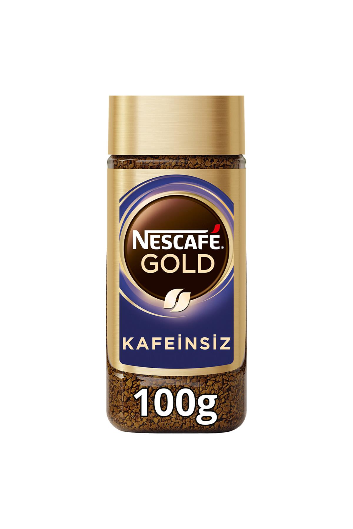NESCAFE GOLD BLEND KAFEINSIZ 100 GR