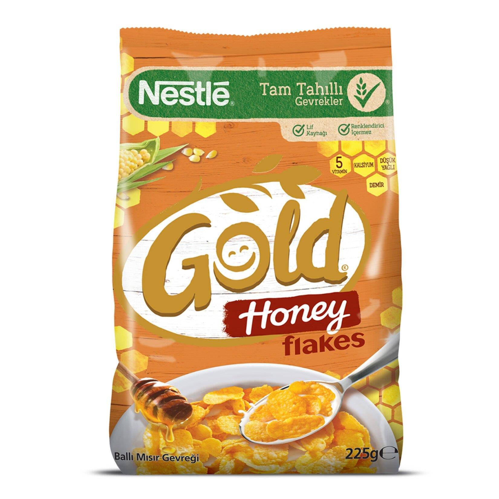 NESTLE GOLD HONEY TAM TAHILLI GEVREK 225 GR