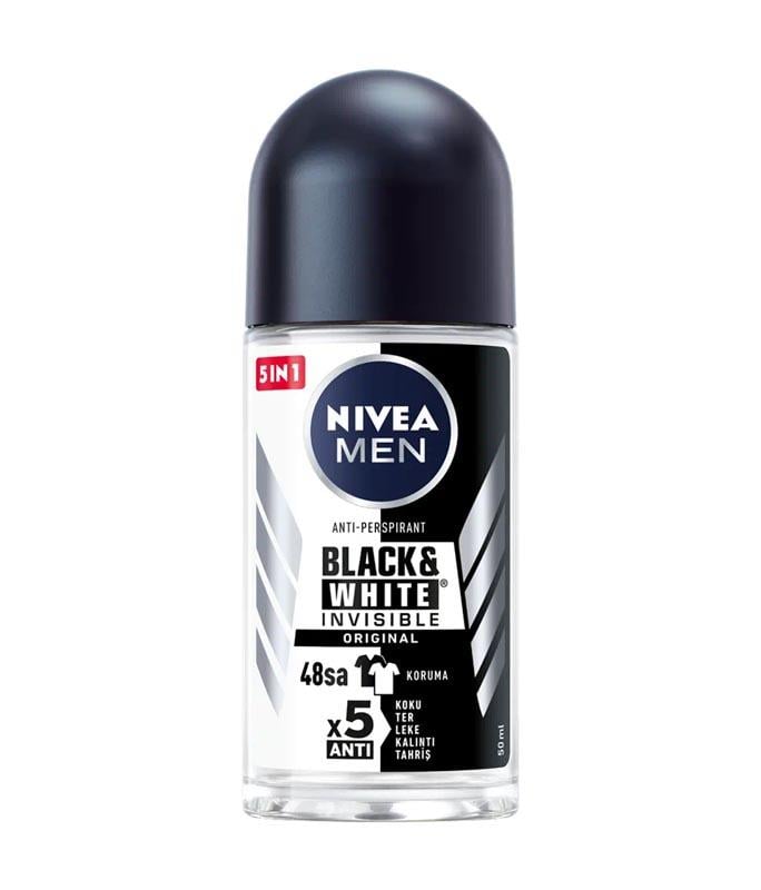 NIVEA MEN BLACK WHITE ROL ON 50 ML