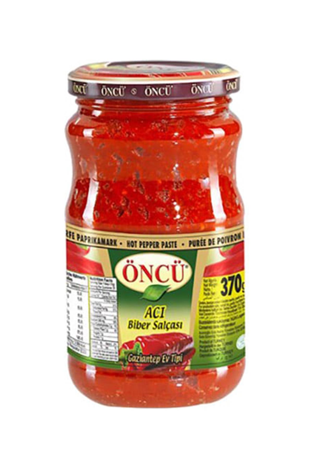 ÖNCÜ ACI BİBER SALÇASI 370GR