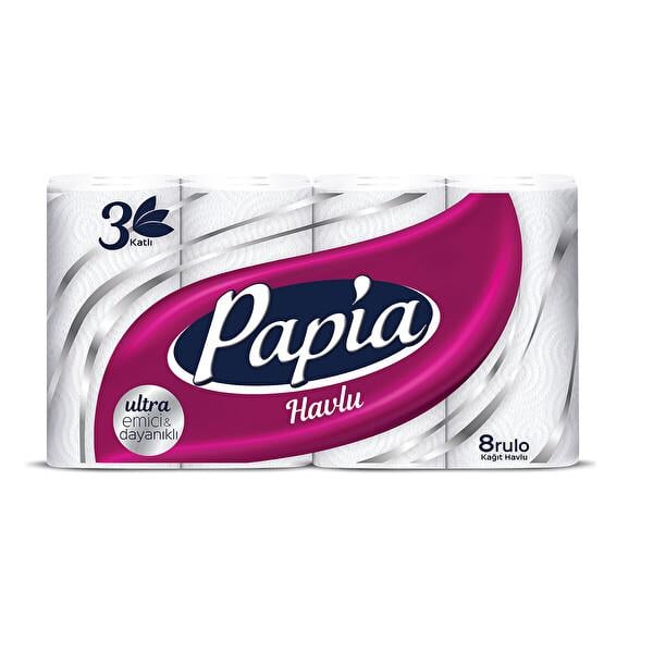 PAPIA 8LI RULO HAVLU