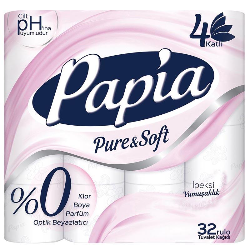 PAPİA PURE SOFT SİLKY SOFTNESS 32'Lİ 