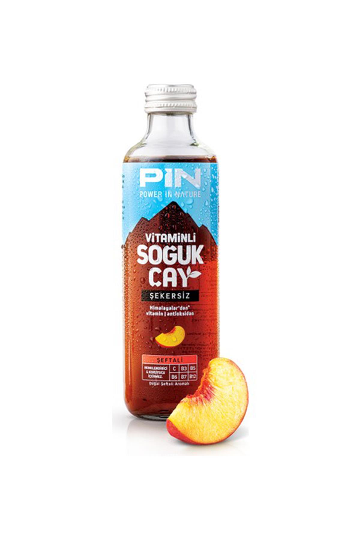 PIN VİTAMİNLİ ŞEKERSİZ ŞEFTALİ SOĞUK ÇAY 250 ML