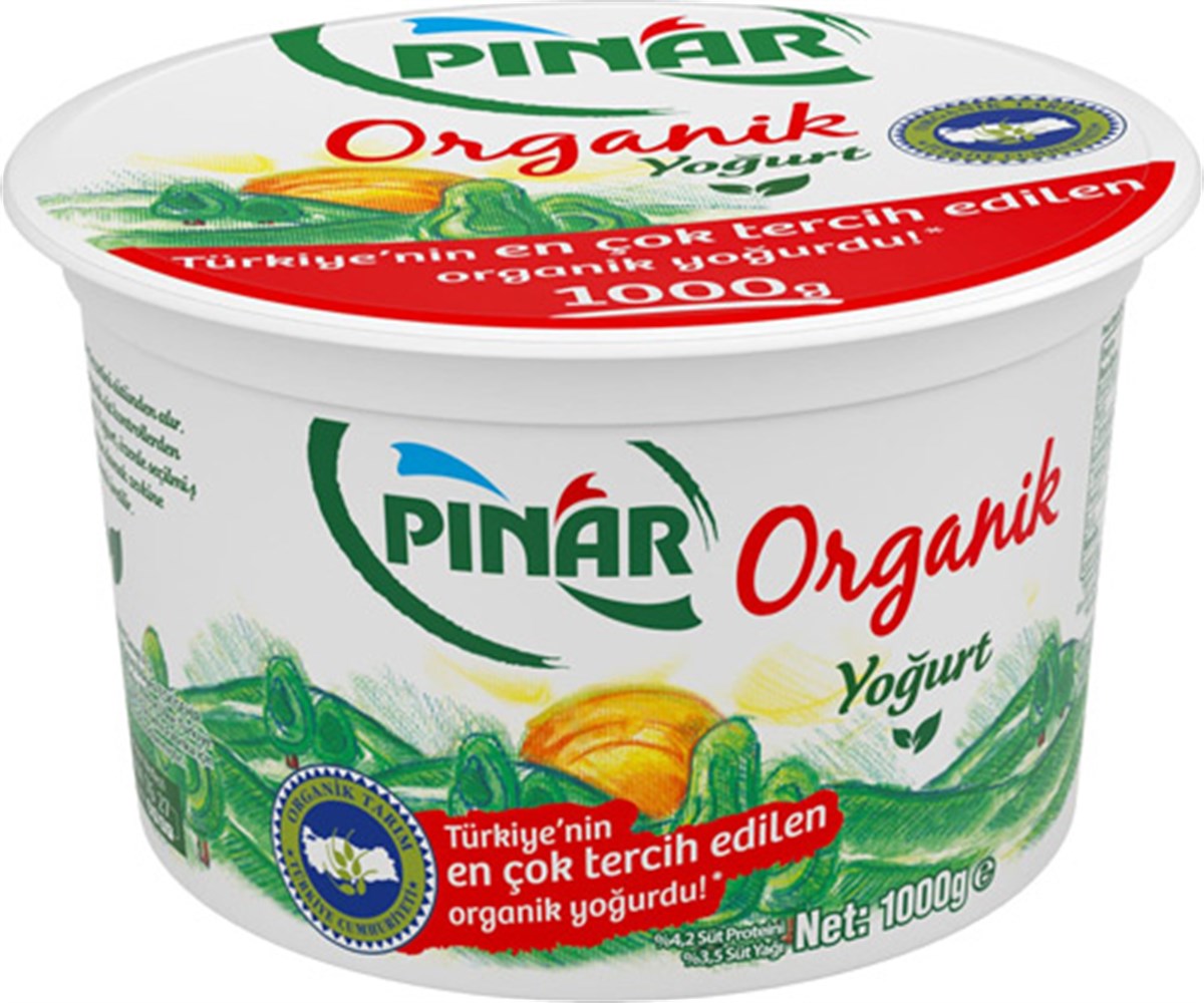 PINAR ORG.YOĞURT 1000GR