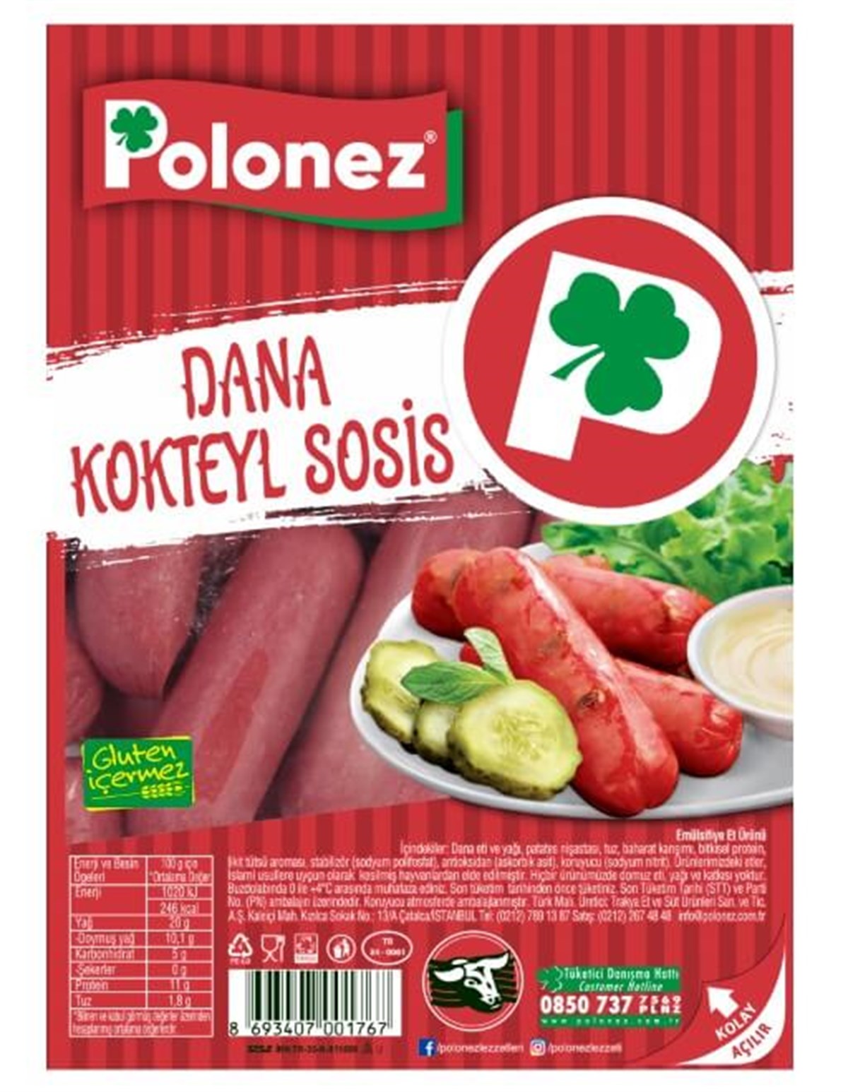 POLONEZ DANA SOSİS 300GR