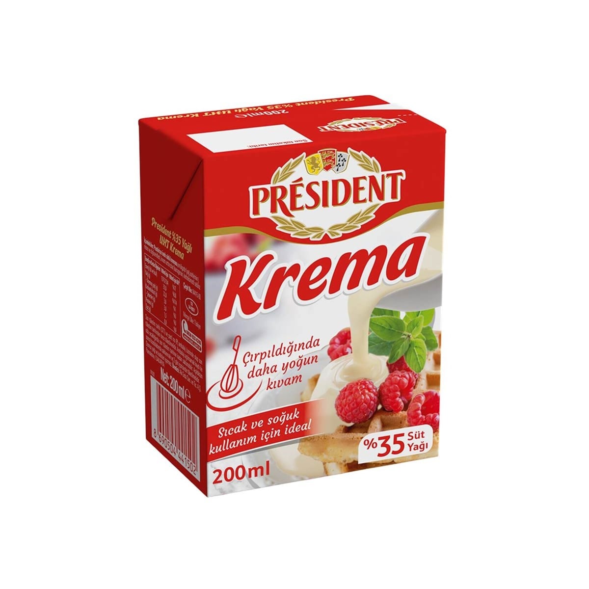 PRESIDENT KREMA 200 ML