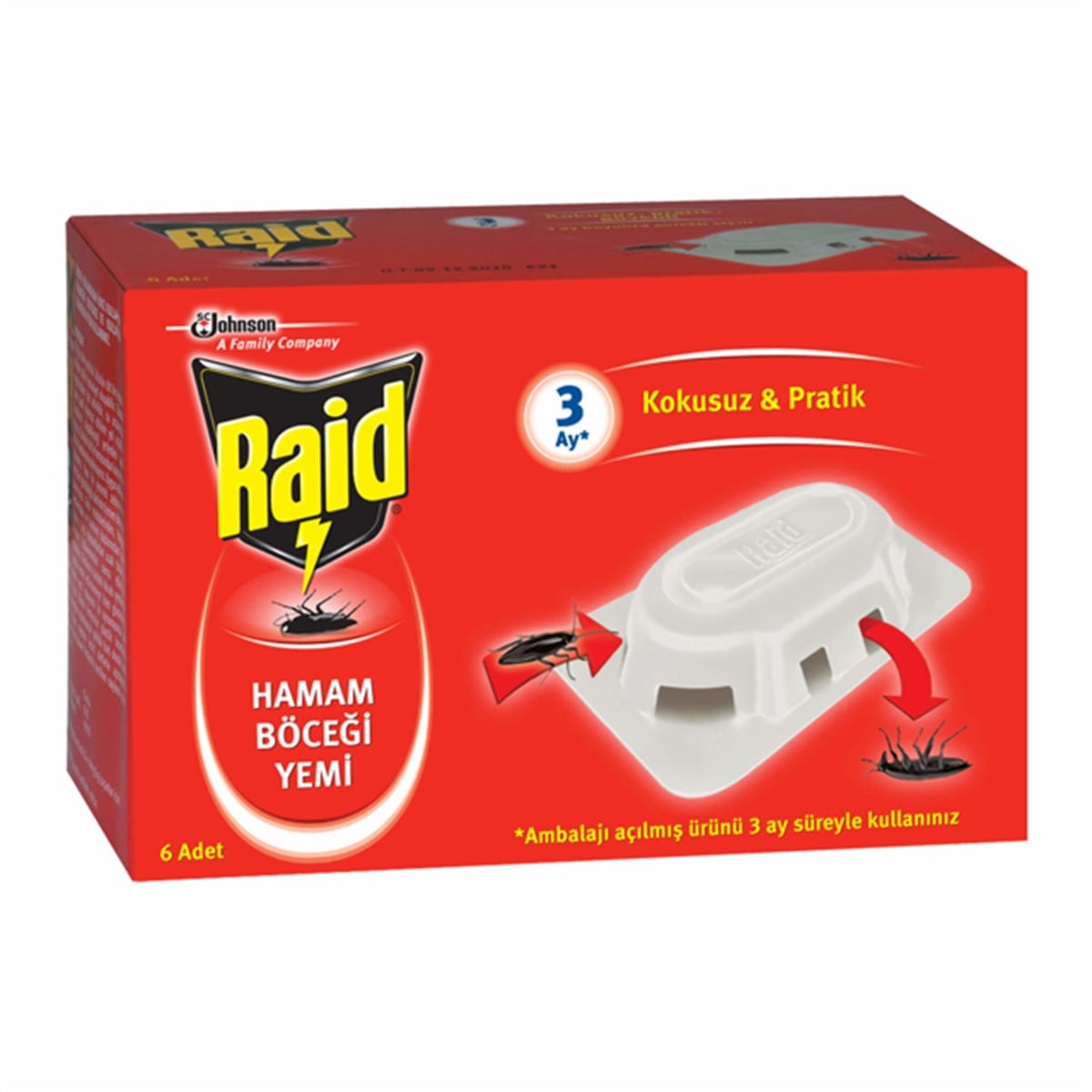 RAID BOCEK YEMI 8 ADET