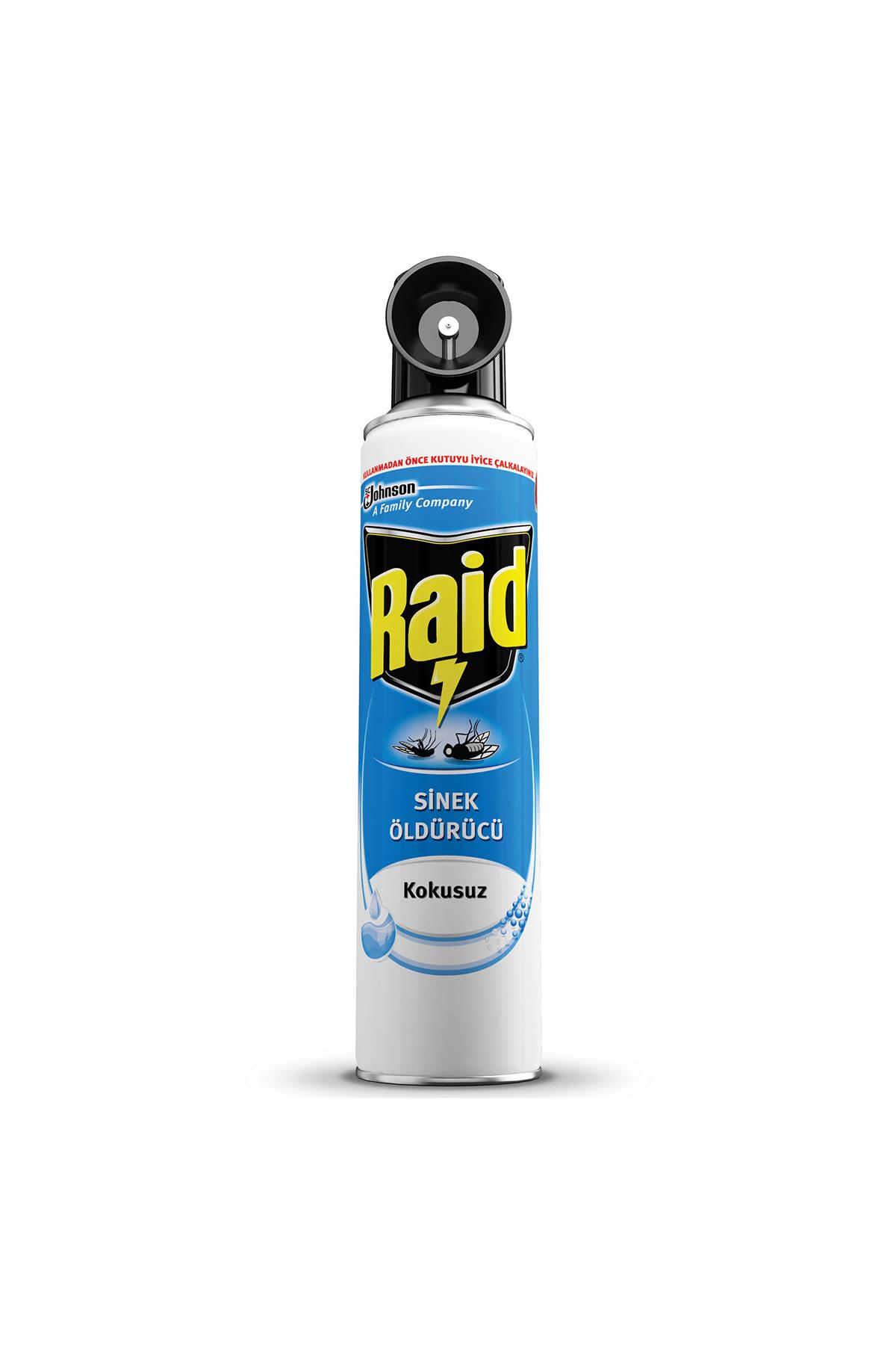 RAID SİNEK SAVAR KOKUSUZ SPREY