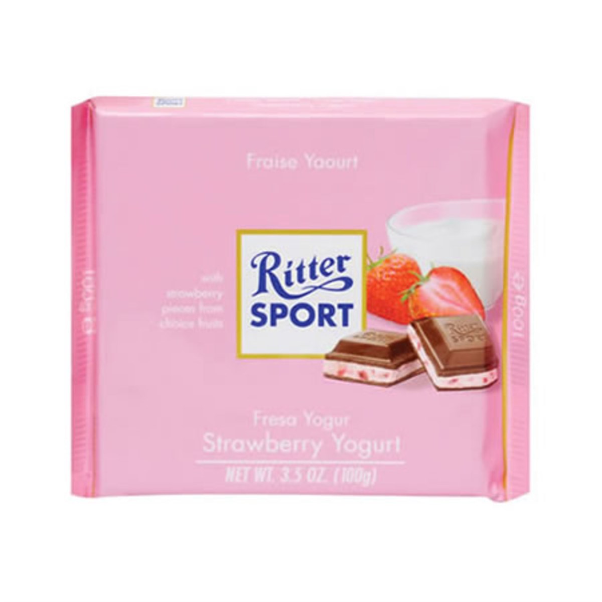 RITTER SPORT ÇİLEKLİ YOĞURTLU 100GR