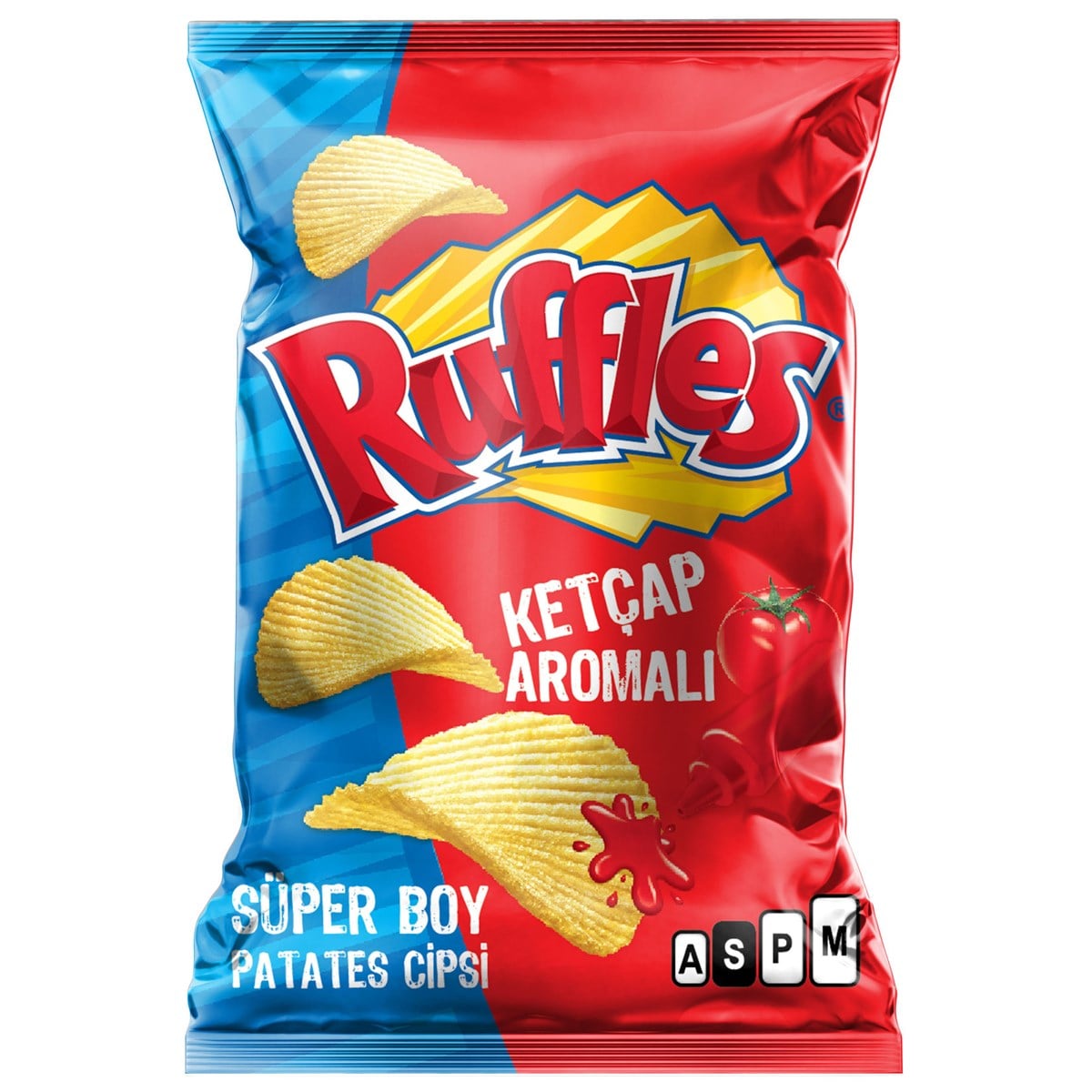 RUFFLES KETÇAPLI