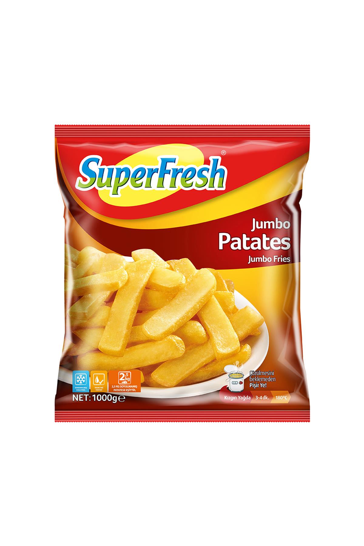 S.FRESH JUMBO PATATES 1000GX10