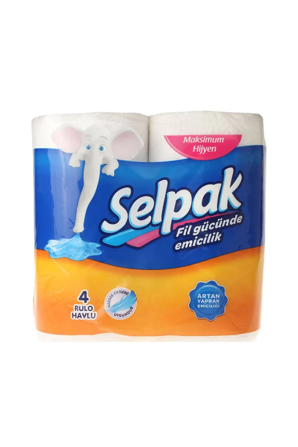 SELPAK HAVLU KAGIT KISA 4 LU