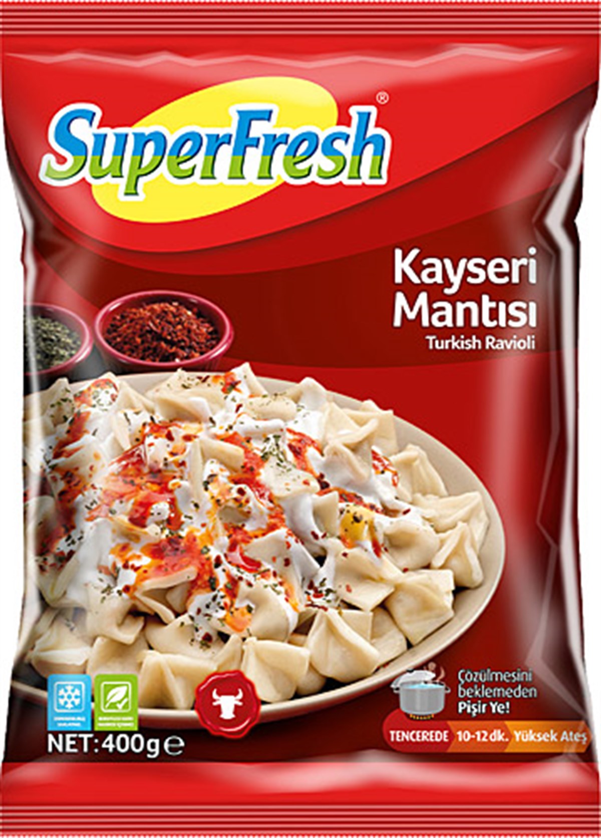 SUPERFRESH KAYSERI MANTISI 400GR