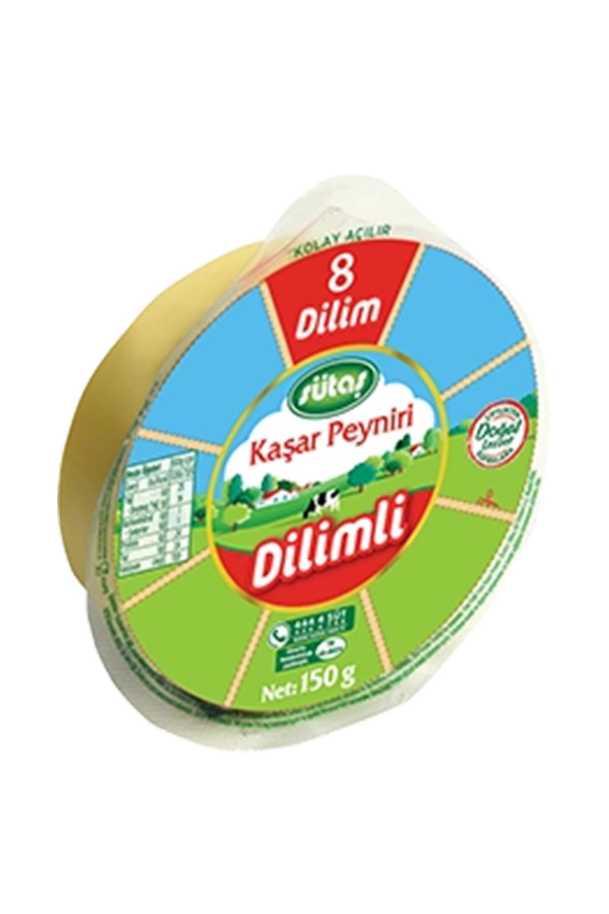 SUTAS 150G KAŞAR PEYNİRİ DİLİMLİ