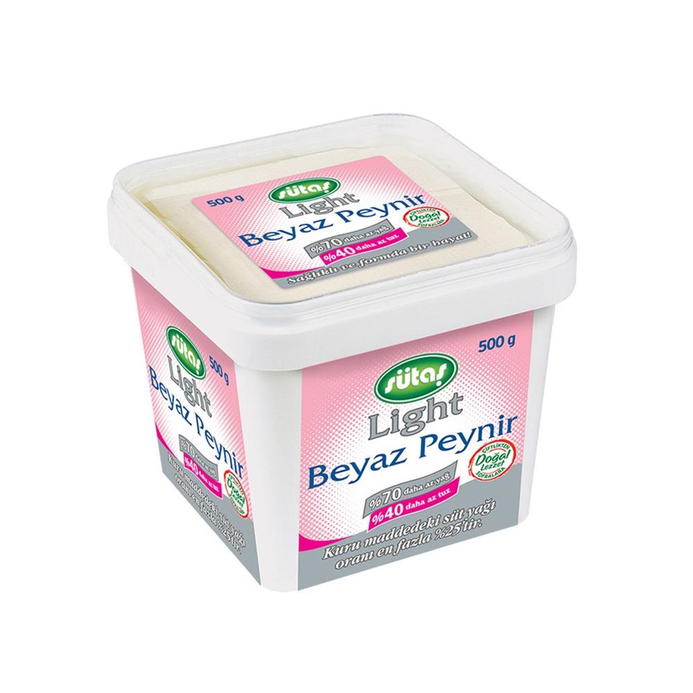 SÜTAŞ LIGHT BEYAZ PEYNİR 500 GR