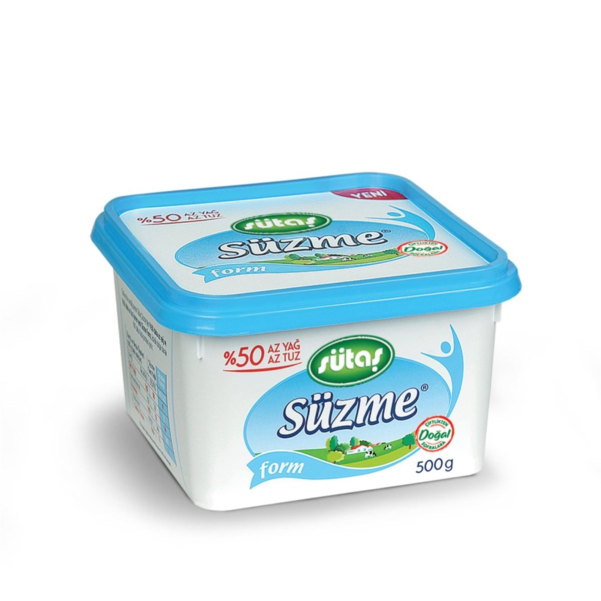 SUTAS SÜZME PEYNİR FORM 500GR