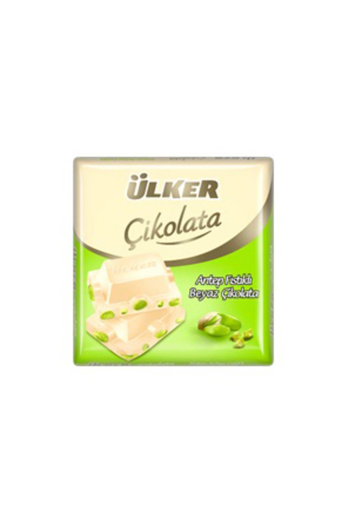 ÜLKER ANTEP FISTIKLI BEYAZ ÇİKOLATA 65 GR