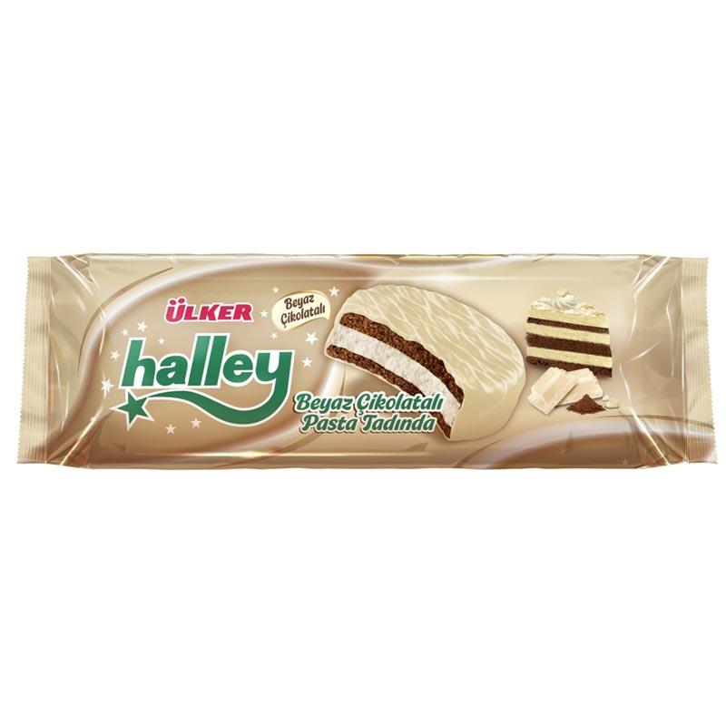 ÜLKER HALLEY  BEYAZ ÇİKOLATA KAPLI  210 GR