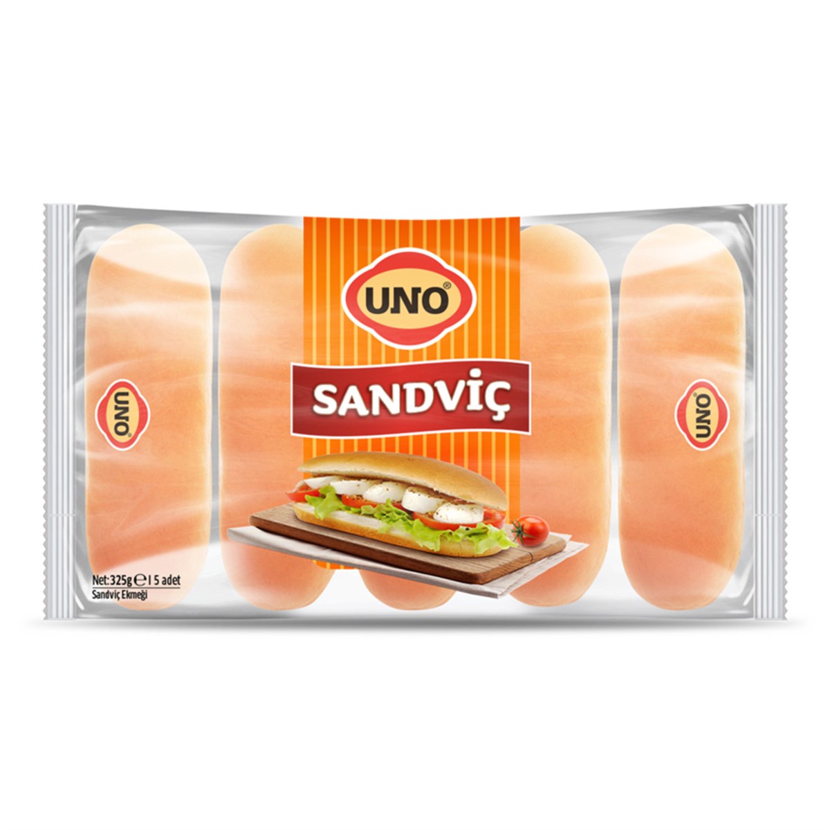 UNO SANDİVİÇ 5'Lİ EKMEK 325 GR