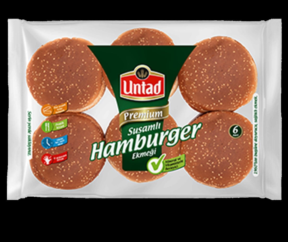 UNTAD PREMİUM HAMBURGER SUSAMLI 6*85 GR