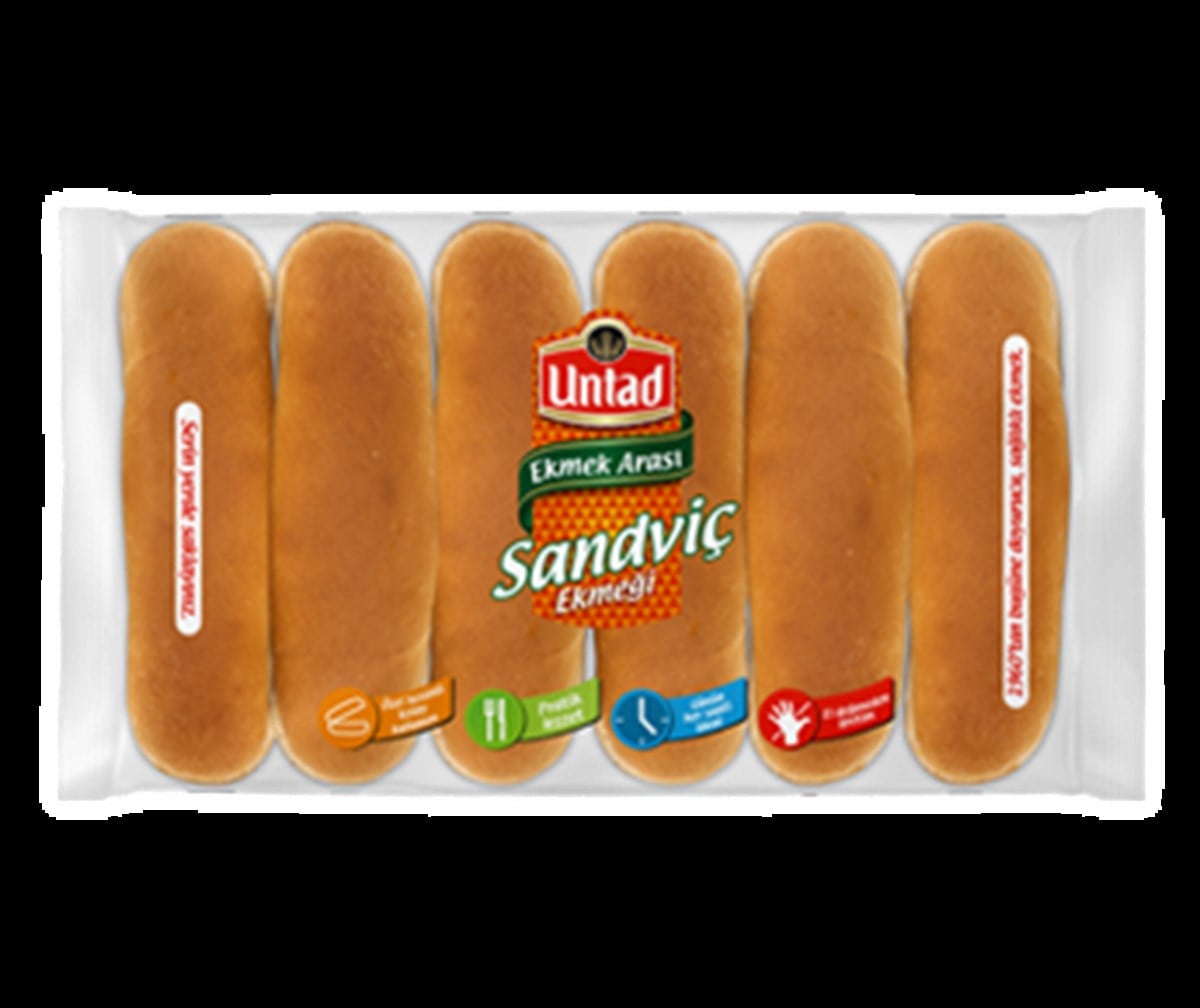 UNTAD SANDVİÇ EKMEĞİ 6 LI ( 60 GR X 6 )
