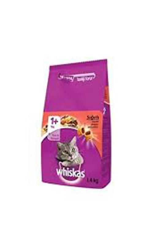 WHISKAS 1 YAŞ SIĞIR ETLİ KEDİ MAMASI 1.4 KG