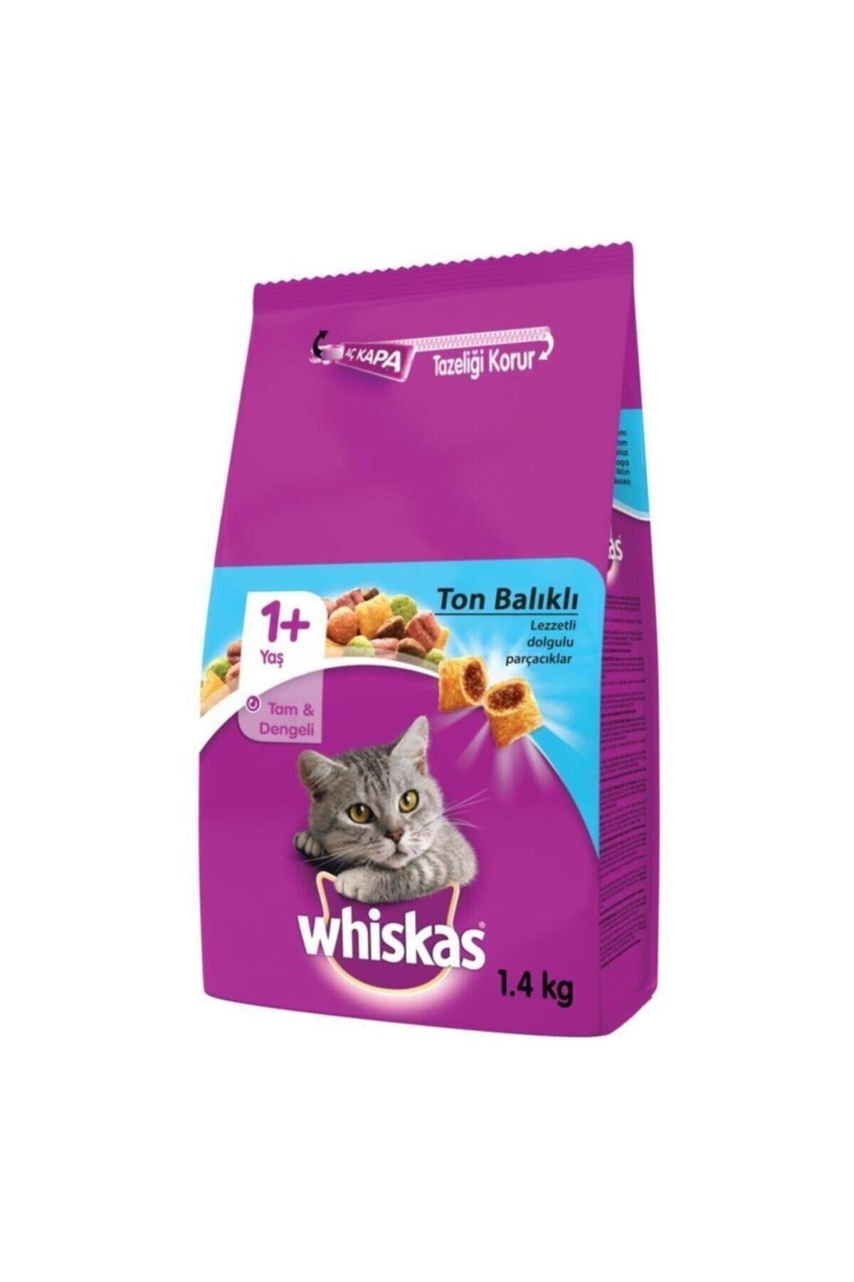 WHISKAS 1 YAŞ TON BALIKLI KEDİ MAMASI 1.4 KG