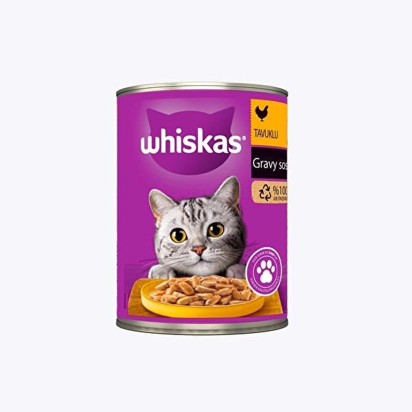 WHİSKAS KONSERVE MAMA TAVUKLU 400 GR