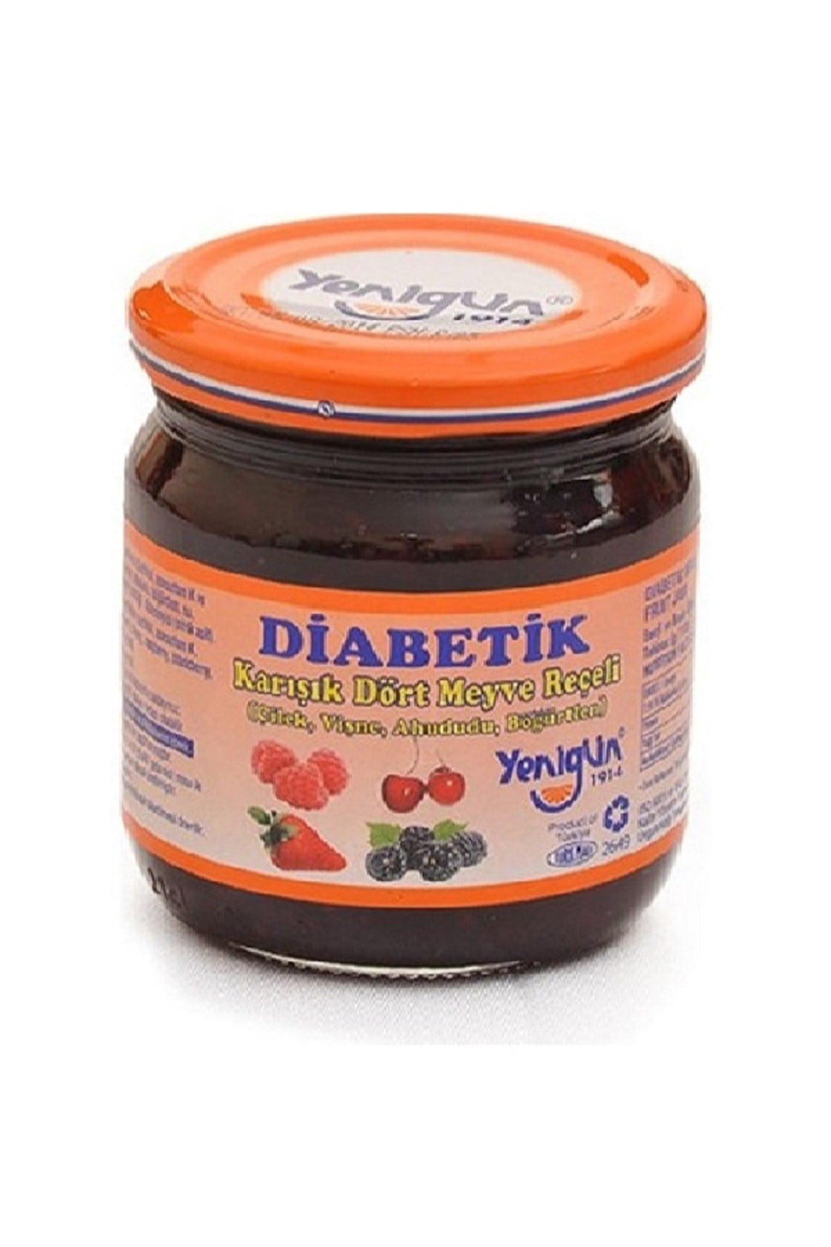 YENİGÜN DİYAB.KARŞ.DÖRT MEYVE REÇELİ 250GR