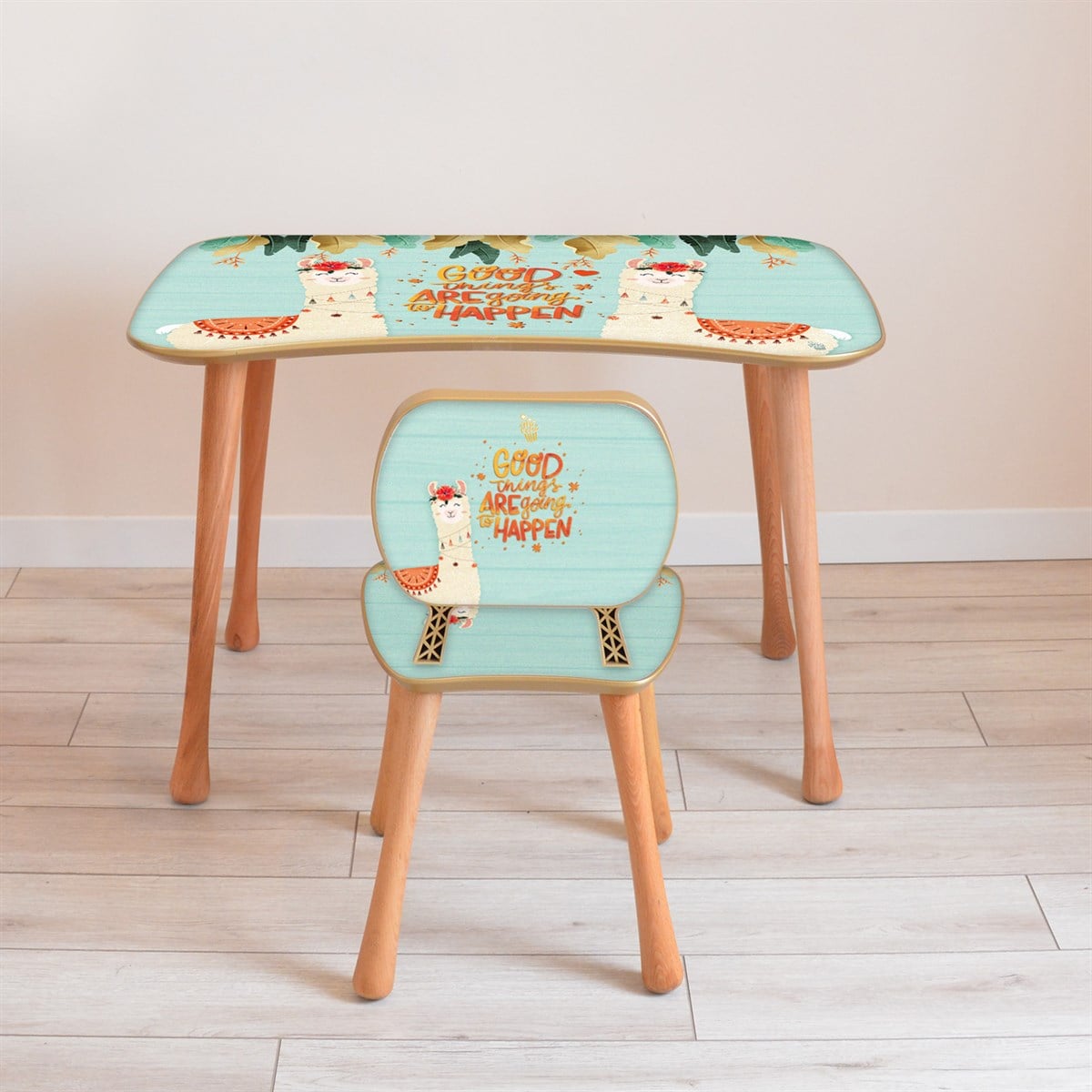 Alpacalar Çalışma Masa Seti (5-9 Yaş)