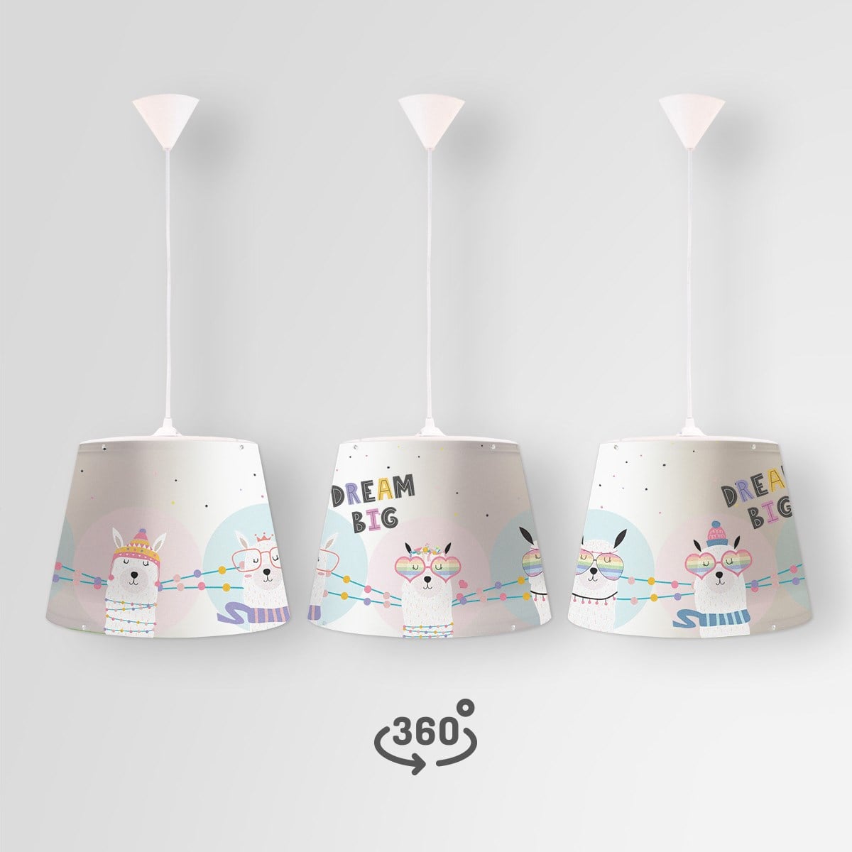 ALPACALAR KONİK SARKIT AYDINLATMA (LARGE)