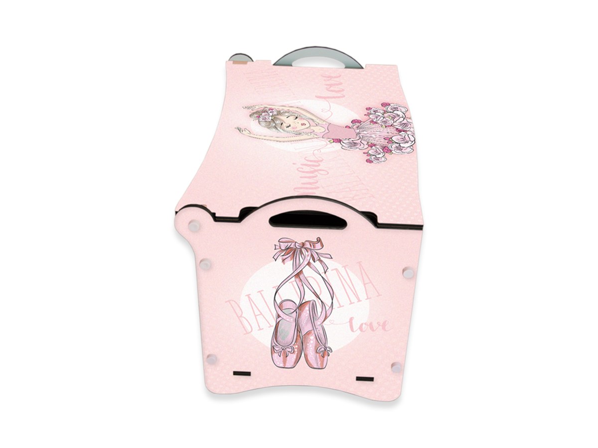 BALLERINA OYUNCAK KUTUSU - SANDIK