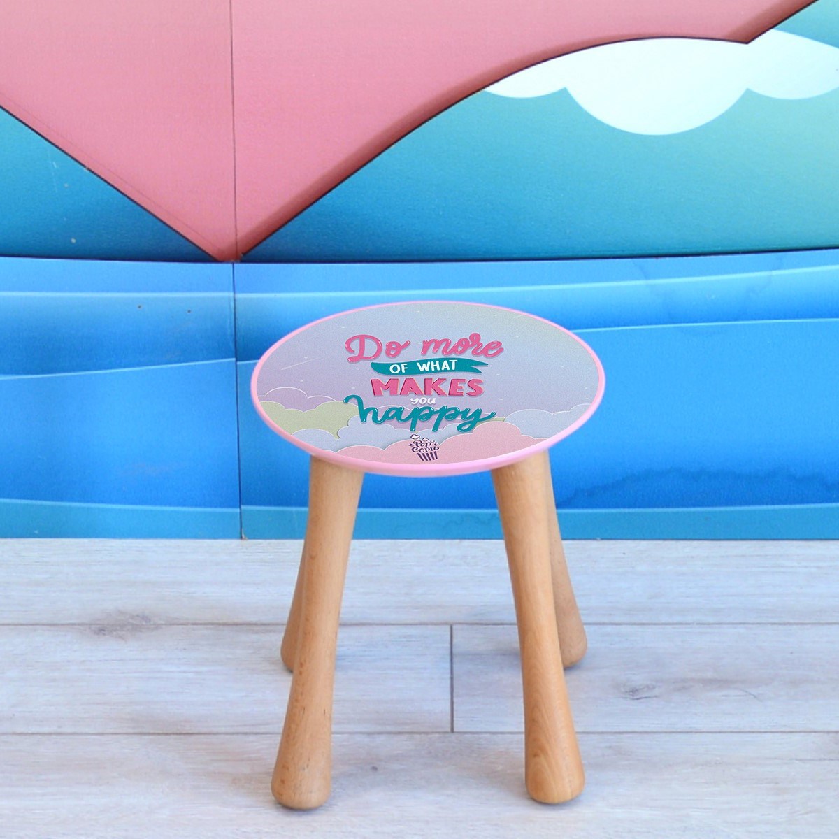 BALON KIZ TABURELİ MASA SETİ (2-4 YAŞ)