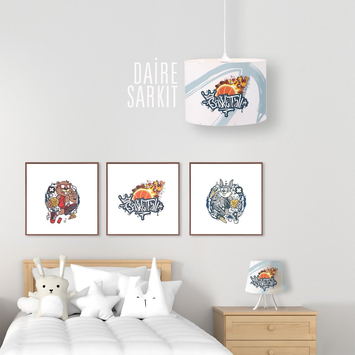 BASKETBALL DAİRE SARKIT AYDINLATMA (LARGE)