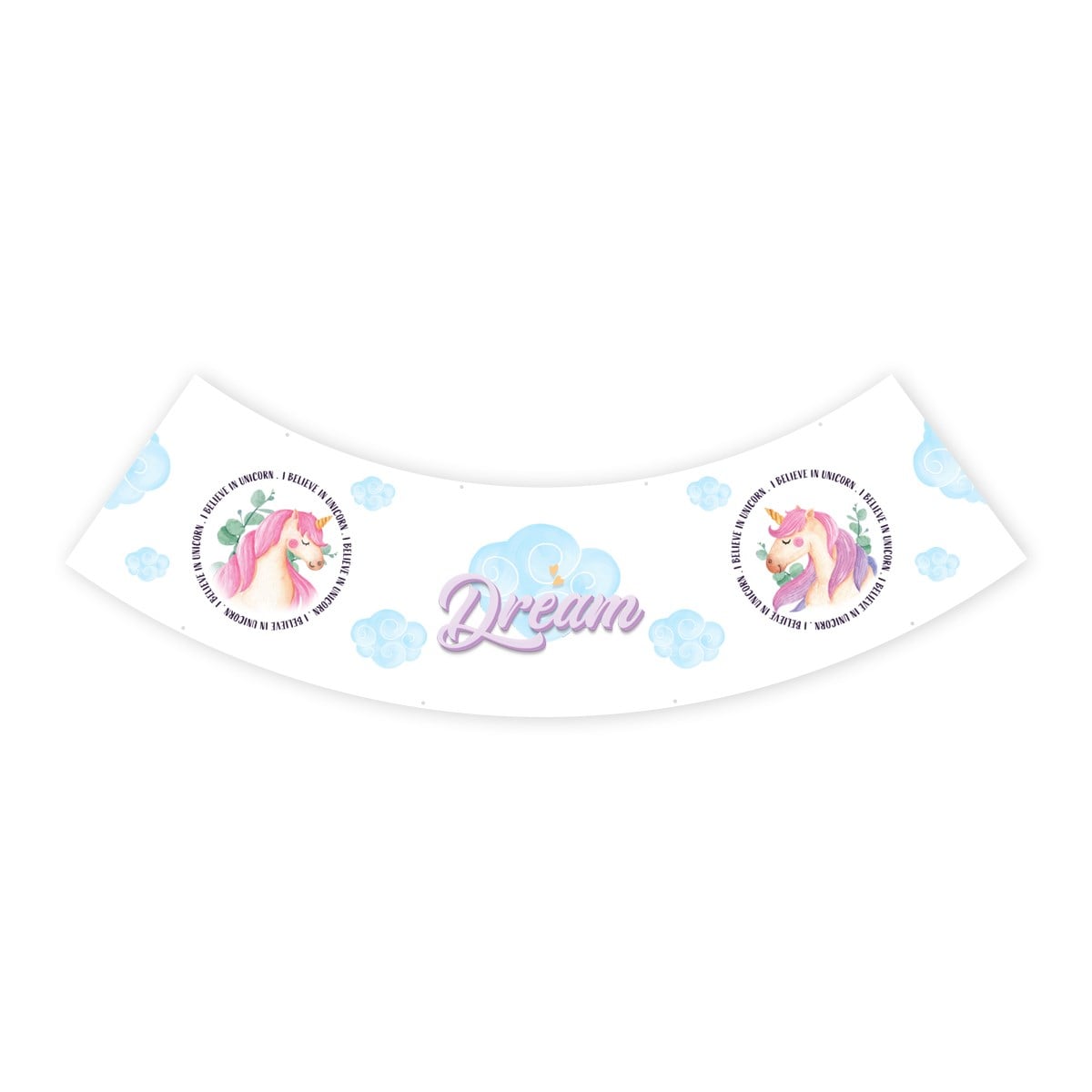 BELIEVE UNICORN KONİK SARKIT AYDINLATMA (LARGE)
