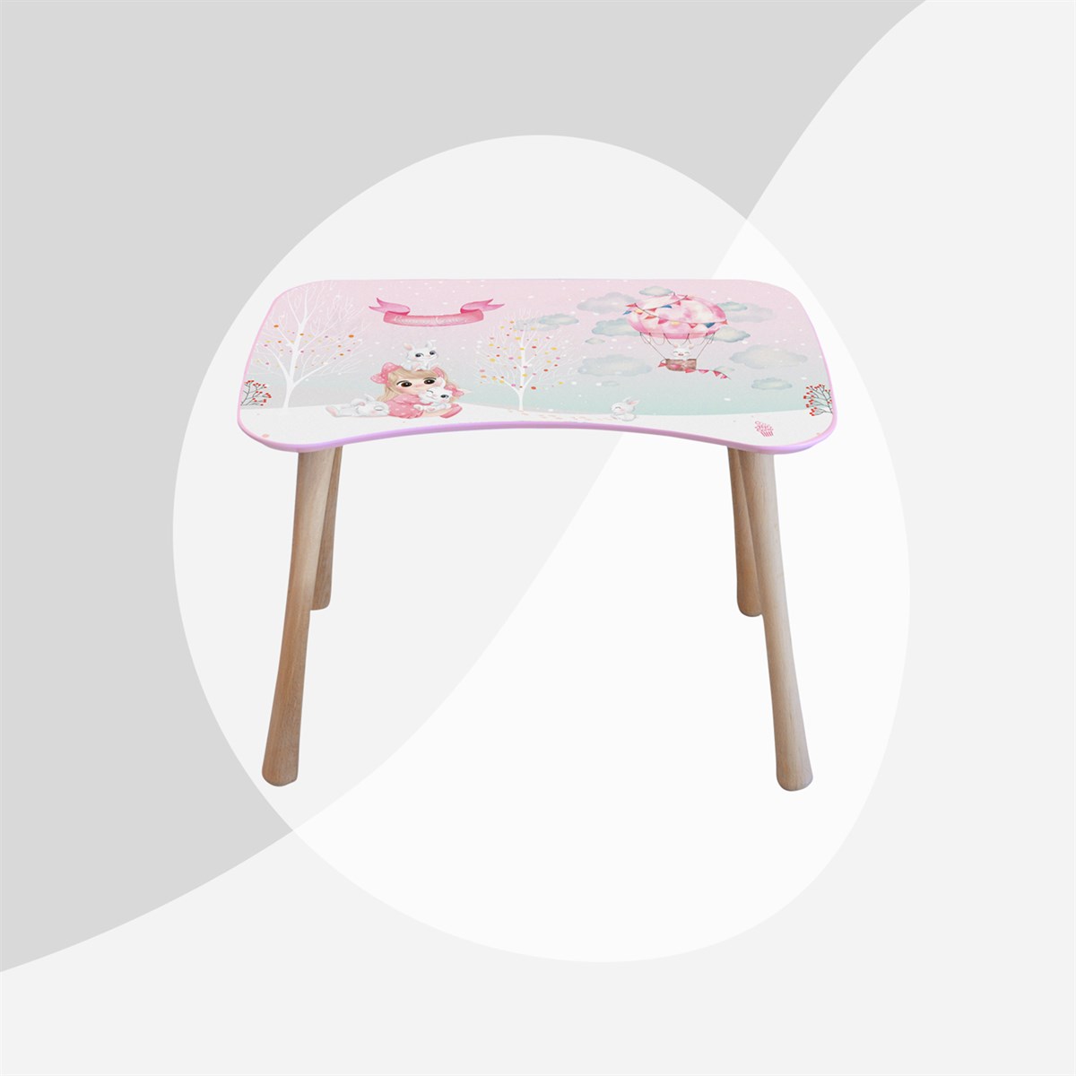 Bunny Love Aktivite Masa Seti (2-4 Yaş)